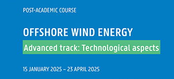 Post-academic course Offshore Wind Energy | Ghent University | 2024–2025 | Advanced track: Technological aspects