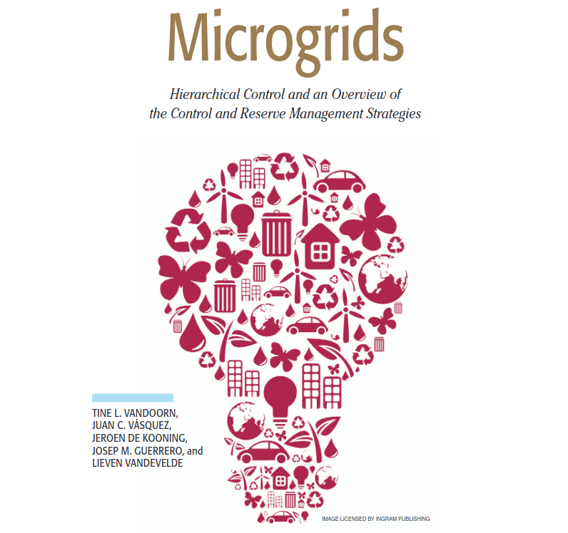 Microgrids: Hierarchical Control and an Overview of the Control and Reserve Management Strategies