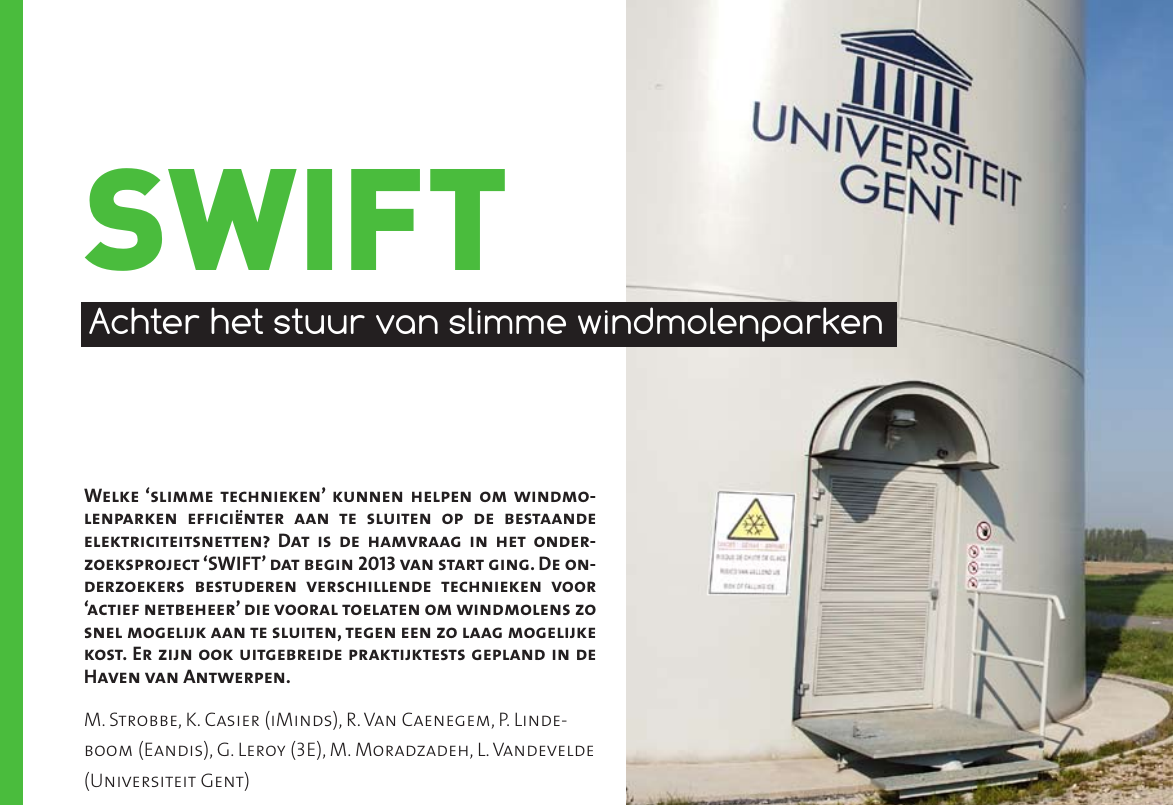 SWIFT: Achter het stuur van slimme windmolenparken