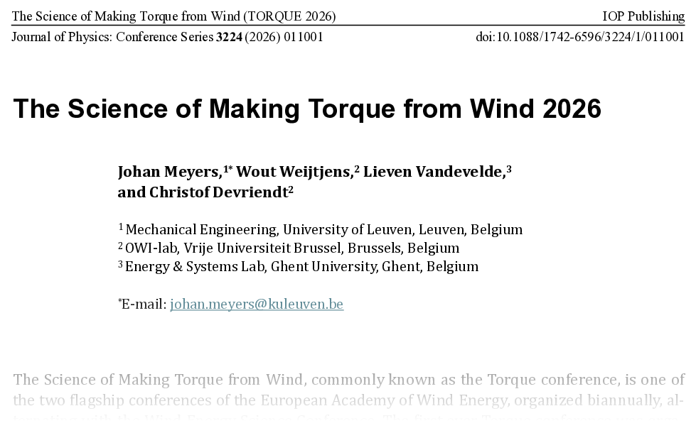The Science of Making Torque from Wind 2026